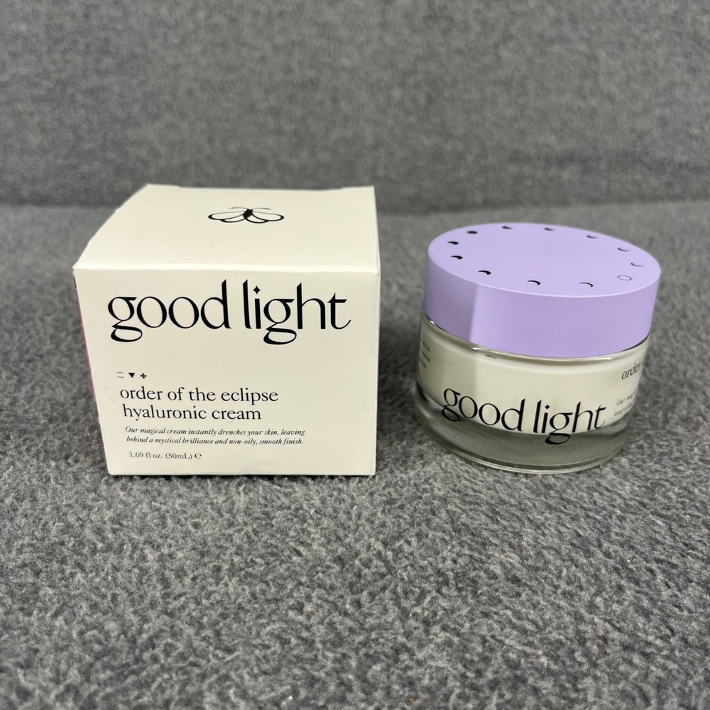 good light Order of the Eclipse Hyaluronic Cream Women 1.69 oz White Moisturizer